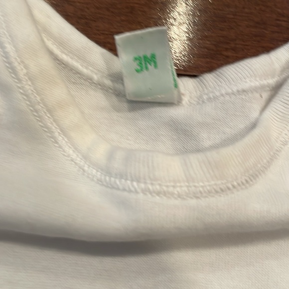 Prenatal White Baby Undershirts - Picture 5 of 6